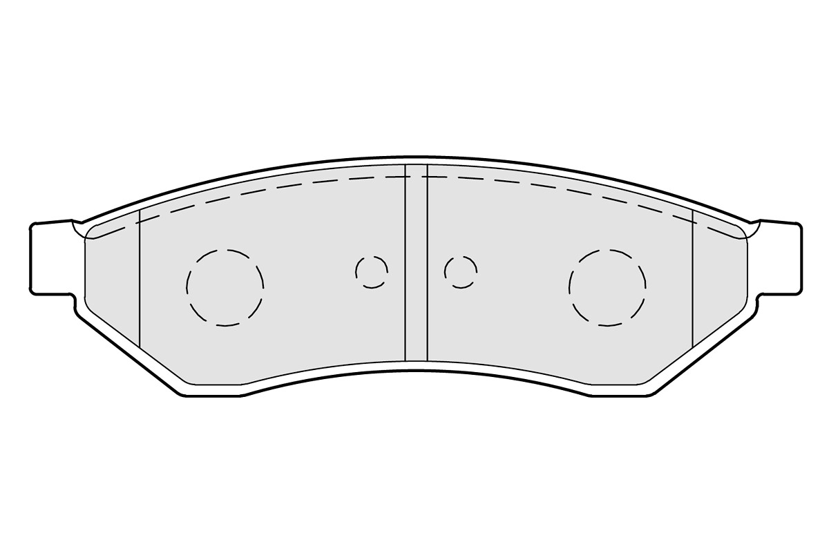 Jeu de 4 plaquettes de frein VALEO ref. 301271